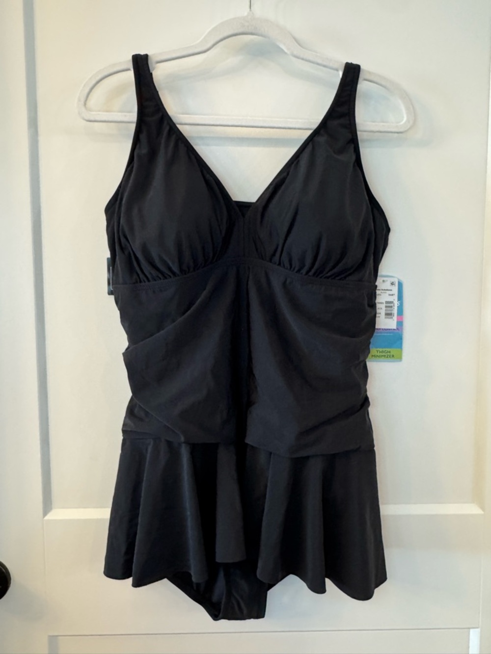 Swim Solutions Black Skater Swimdress